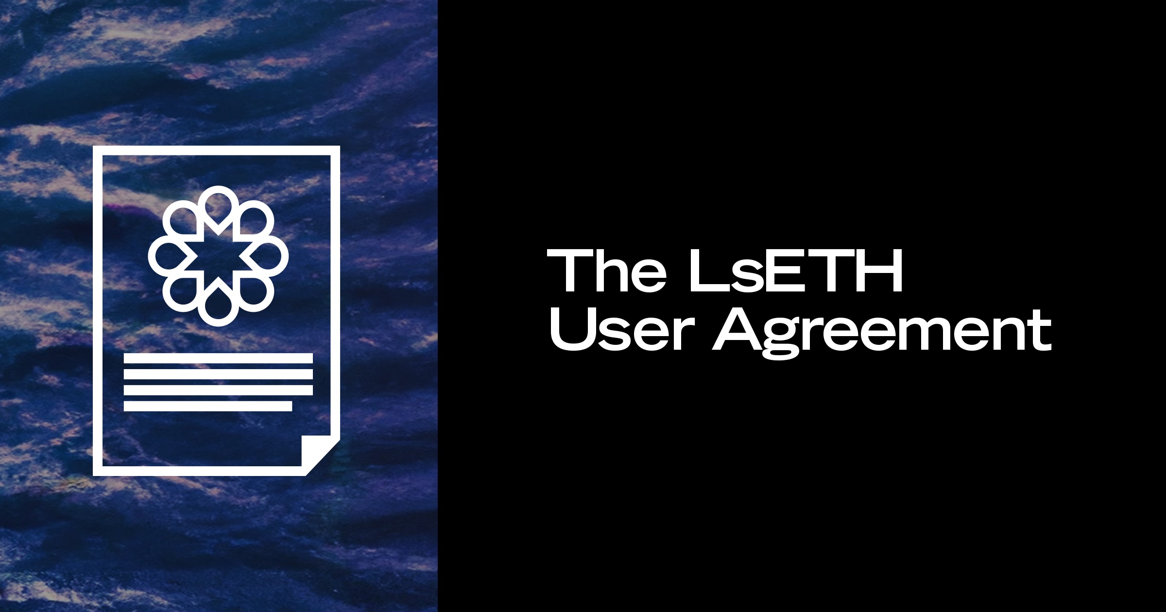 The LsETH User Agreement
