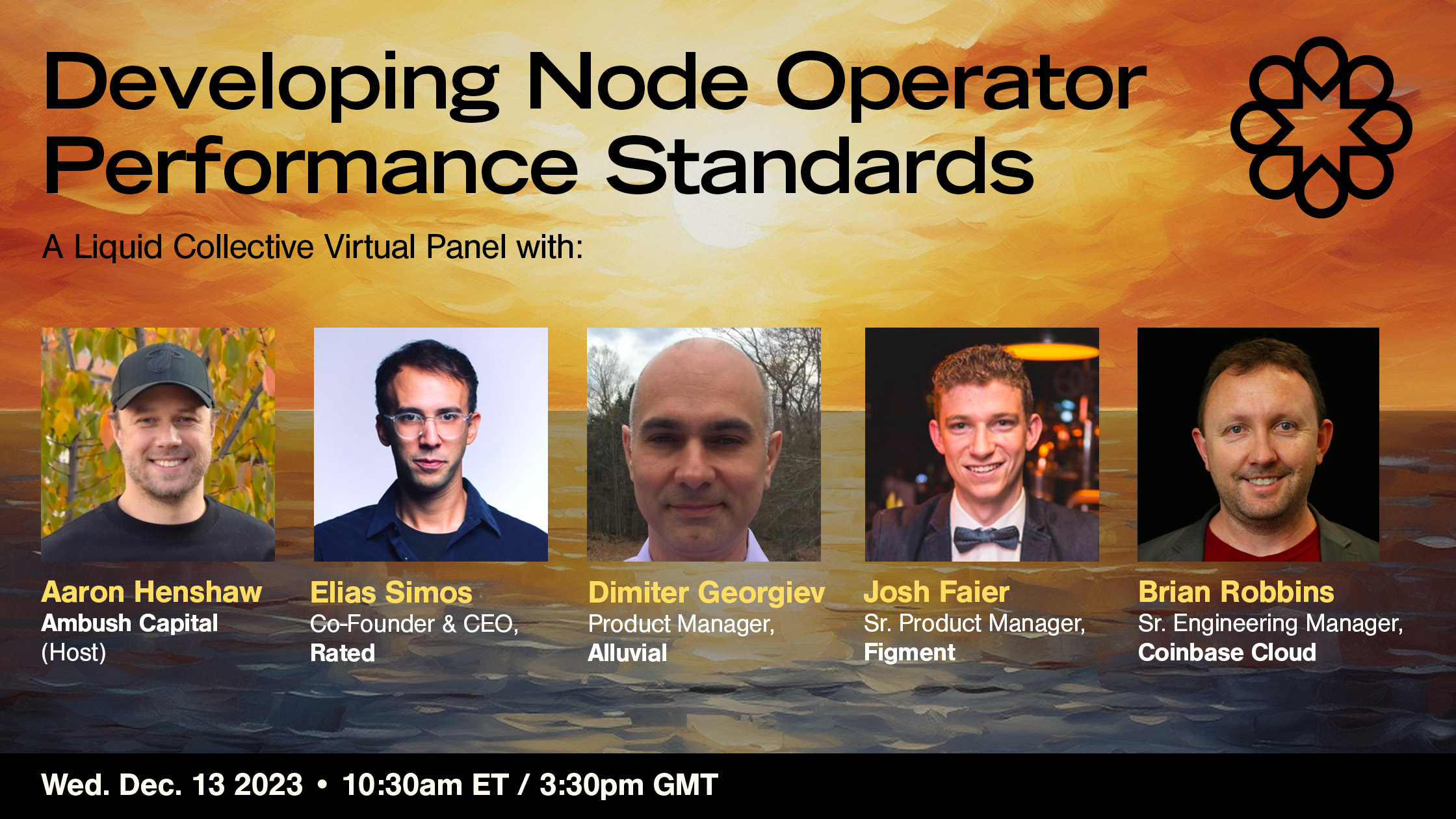 Event: “Developing Node Operator Performance Standards”